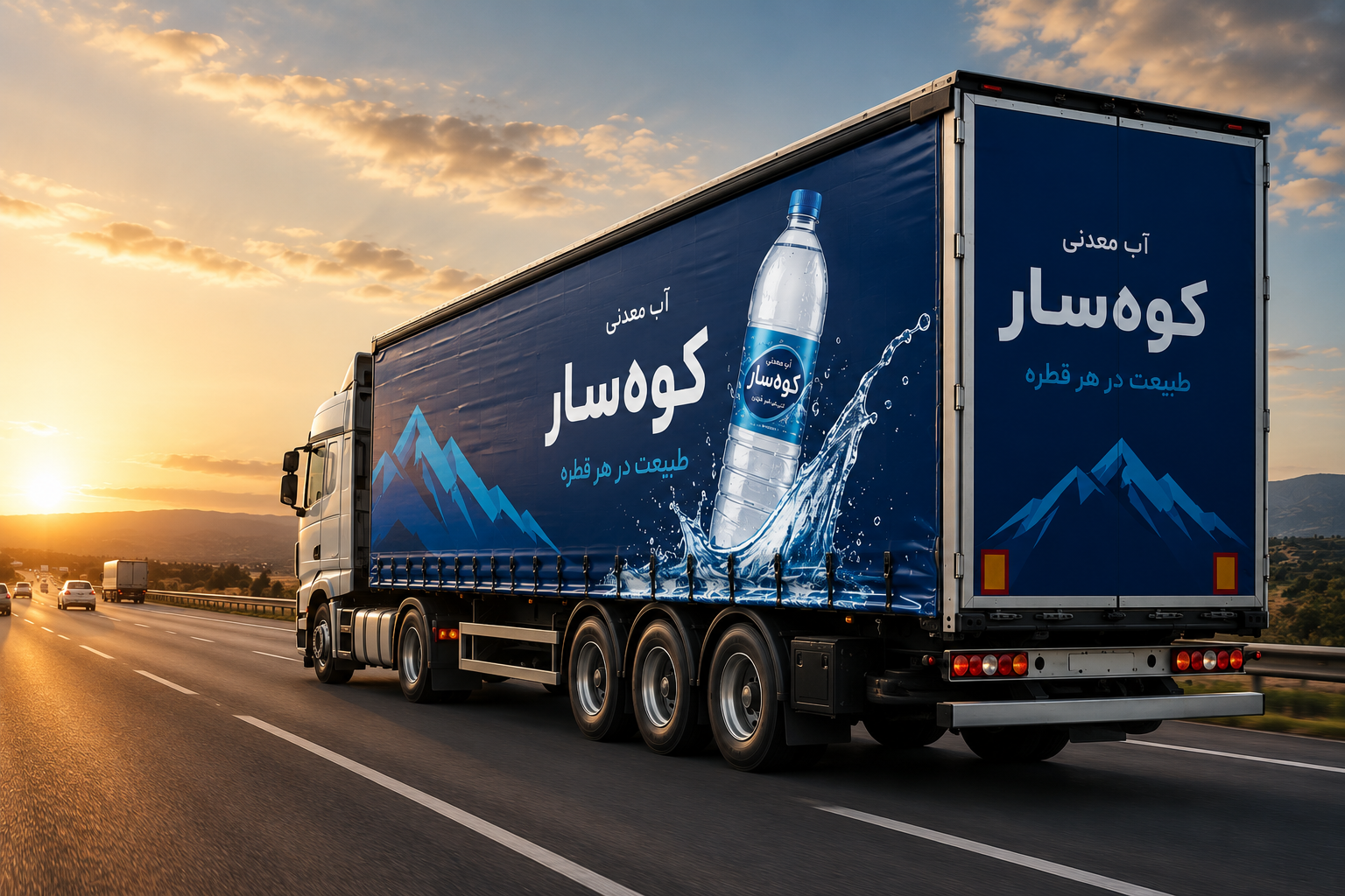 تبلیغات روی کامیون چیست و چرا برندهای بزرگ به آن روی آورده‌اند؟